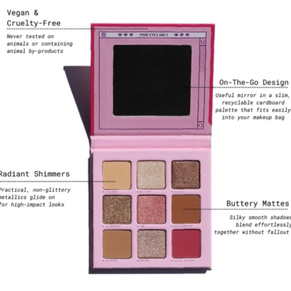 New Half Caked Pink and Brown Eyeshadow Palette - Picture 2 of 4